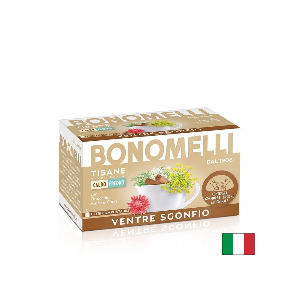 Bylinný čaj proti plynu a nadúvaniu - pre plochý žalúdok a každodenné pohodlie, 16 vreckov