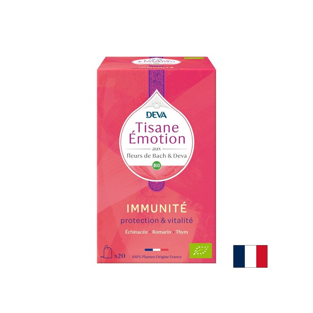 Bylinný čaj pre imunitu (s kvetinovými elixírmi podľa metódy Dr. Bacha), 20 vreckov na filtra