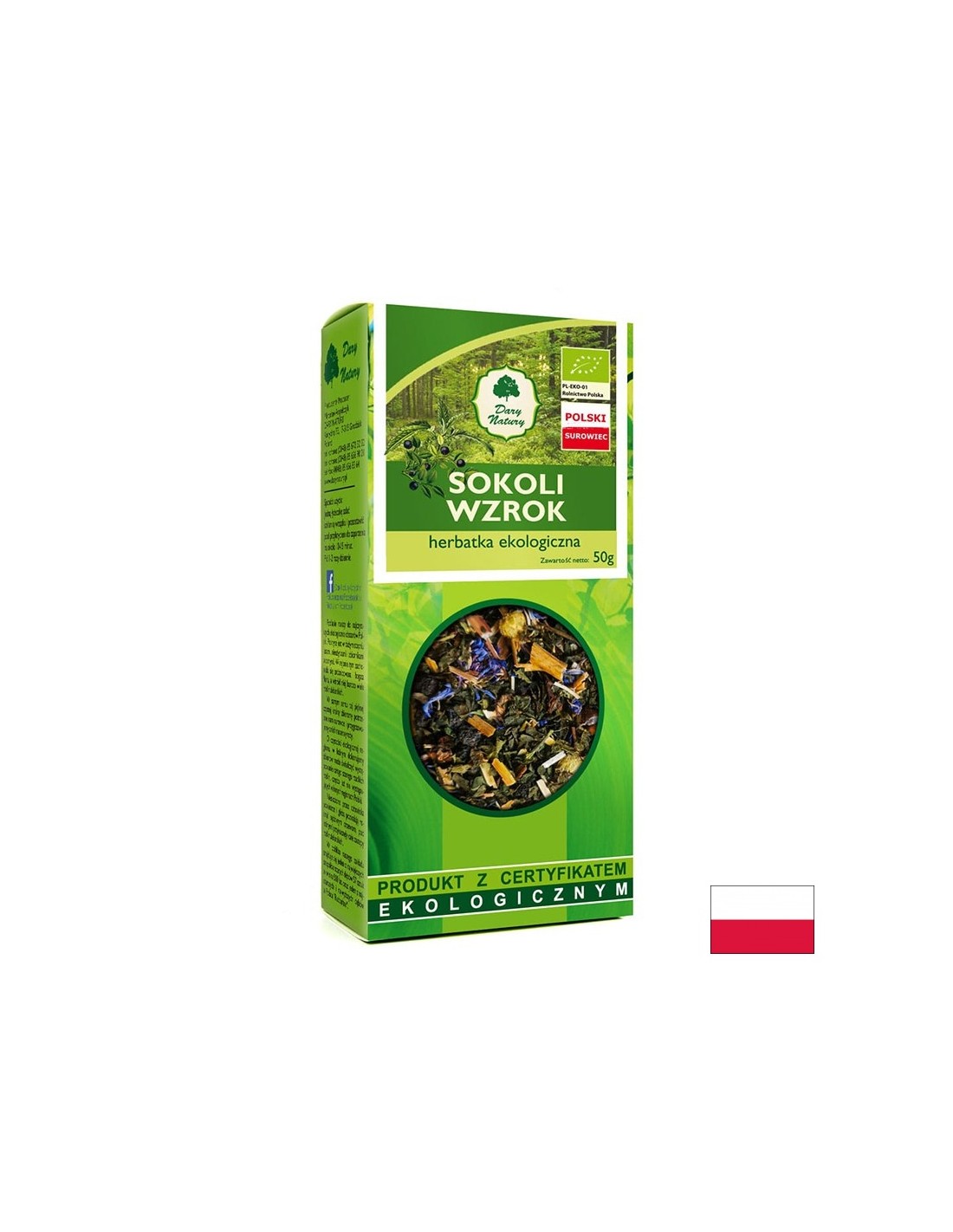 Herbal Bio zmes pre dobré videnie, 50 g