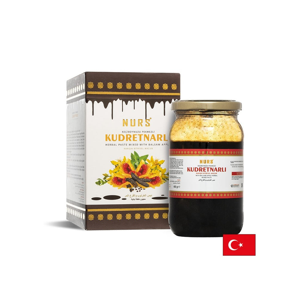 Bylinná pasta s melasou Carob a horkým melónom pre dobré trávenie, 400 ml