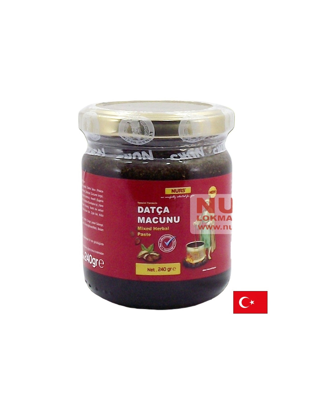 Bylinná pasta pre zdravé pľúca, 240 g