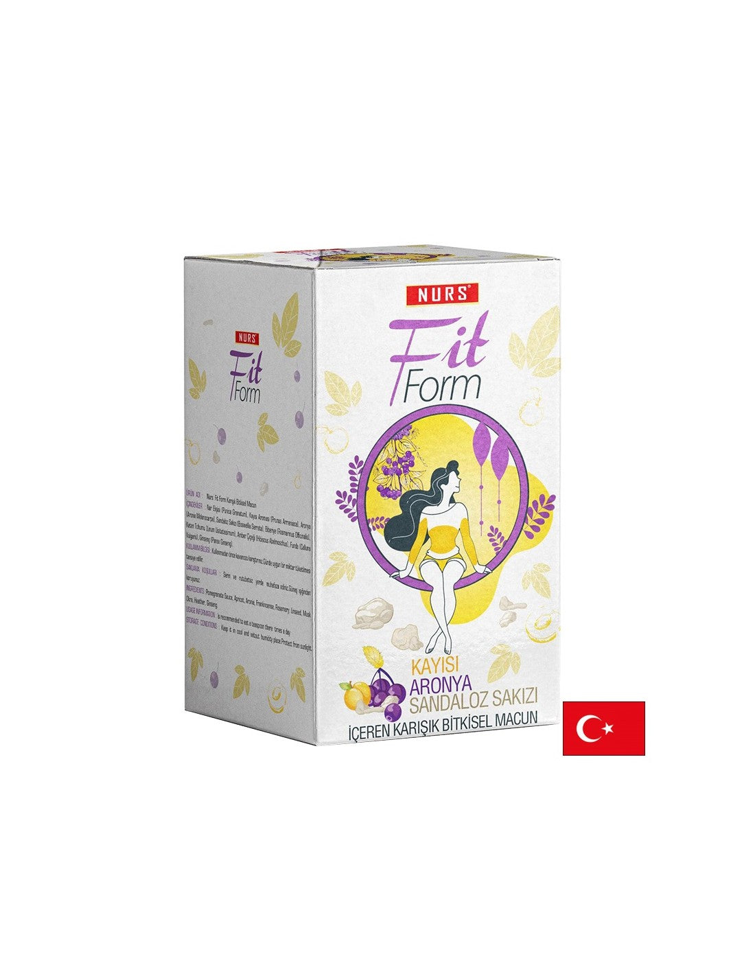 Bylinná chudobná pasta s marhuľou, Aronia a Boswellia, 400 g