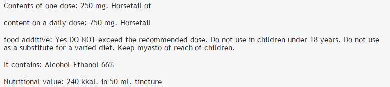 Jazdná tinktúra - 50 ml