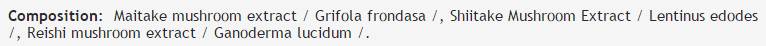 Maitake, Shiitake, Reishi Complex 330 mg - 100 kapsúl