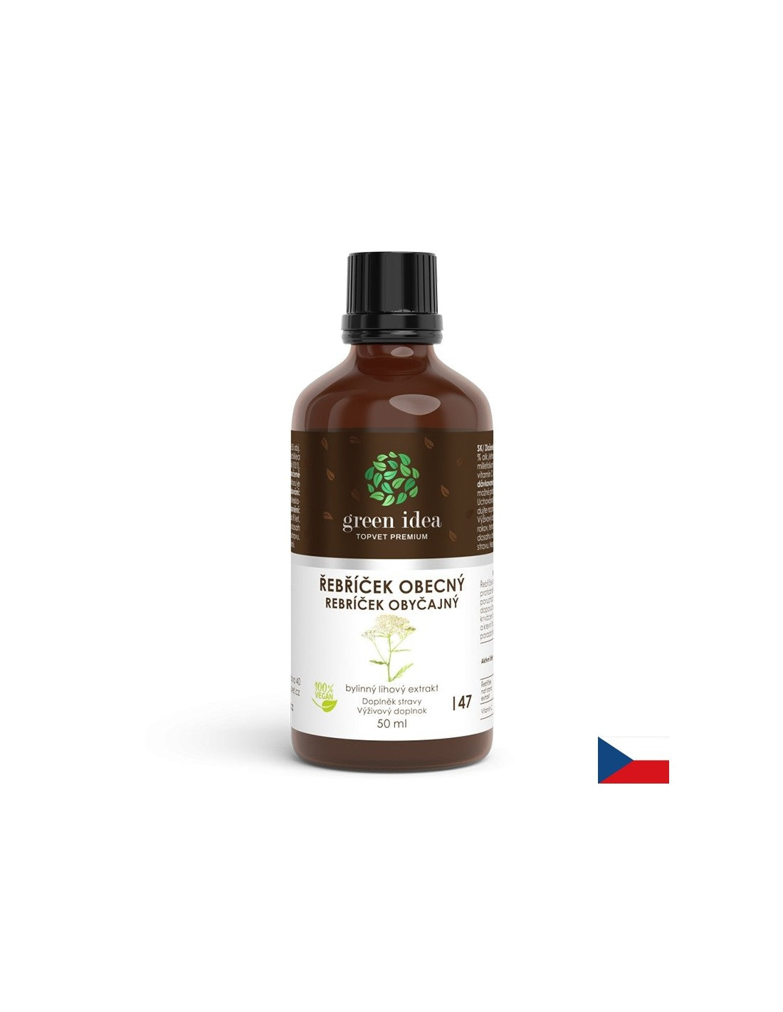 Zdravie žien a moču - Yarrow, 50 ml tincture