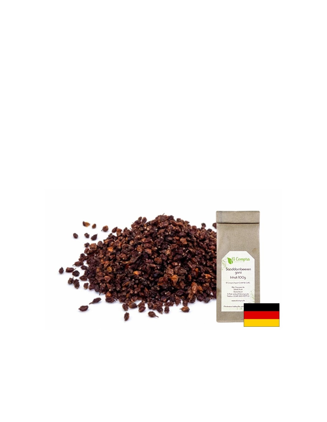 Celé plody mora Buckthorn (Oblepiha), 100 g