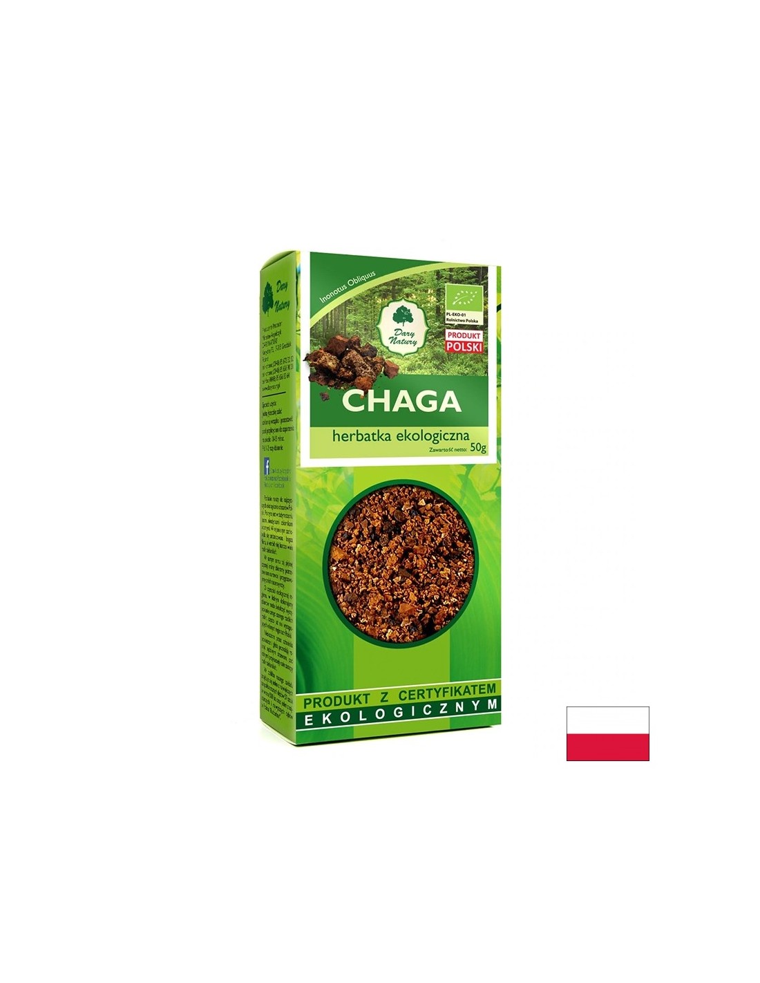 Chaga Bio, prášok 50 g