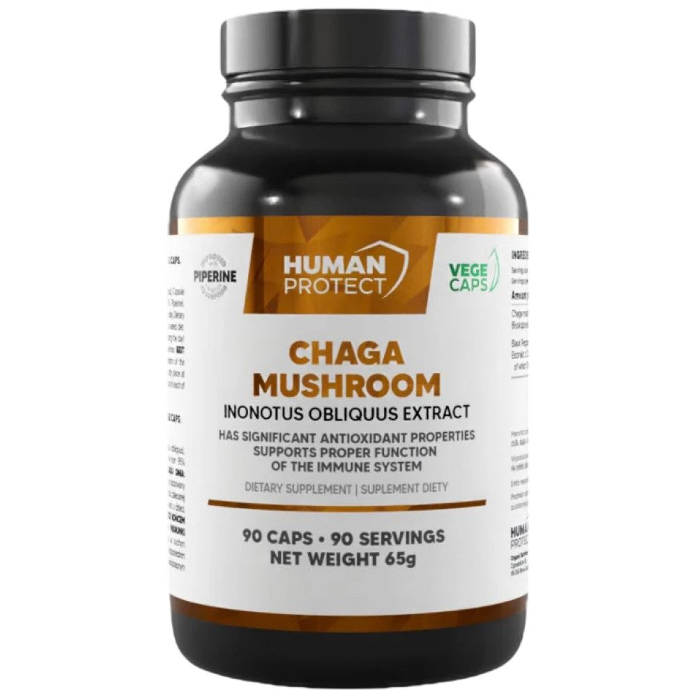 Chaga huby 600 mg - 90 kapsúl