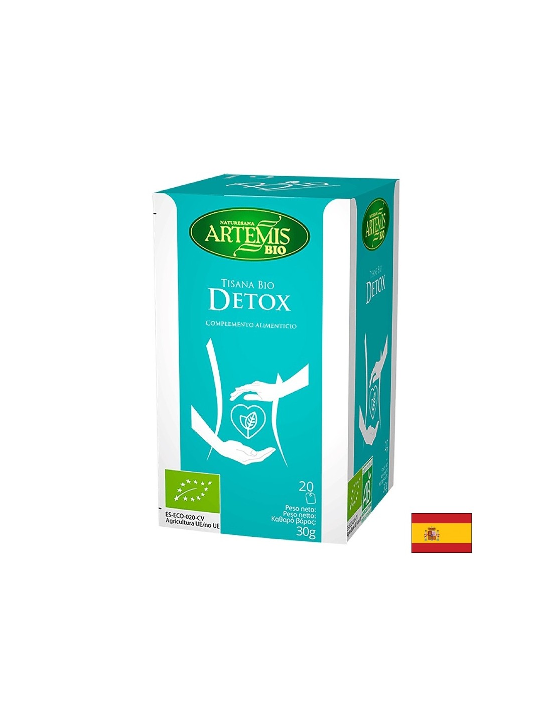Tea Detox Bio - Artemis, 20 vreckov na filtra