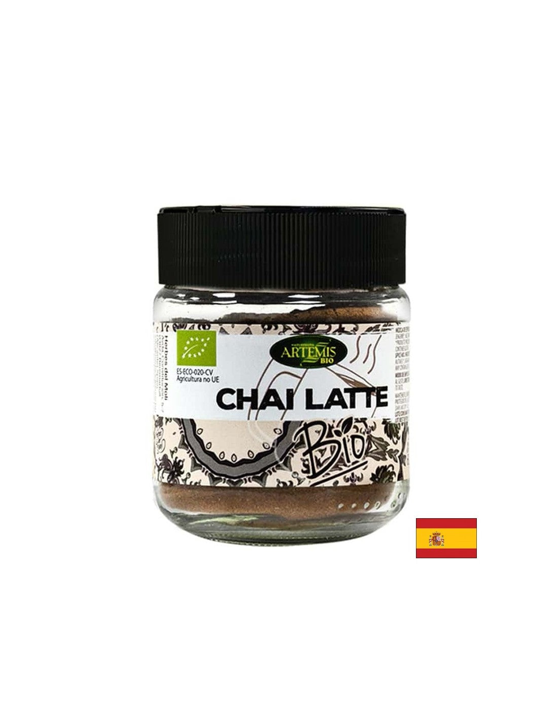 Pre arómy nápojov - bylinná zmes chai latte - s škoricou, zázvorom a iným organickým korením, 60 g, prášok