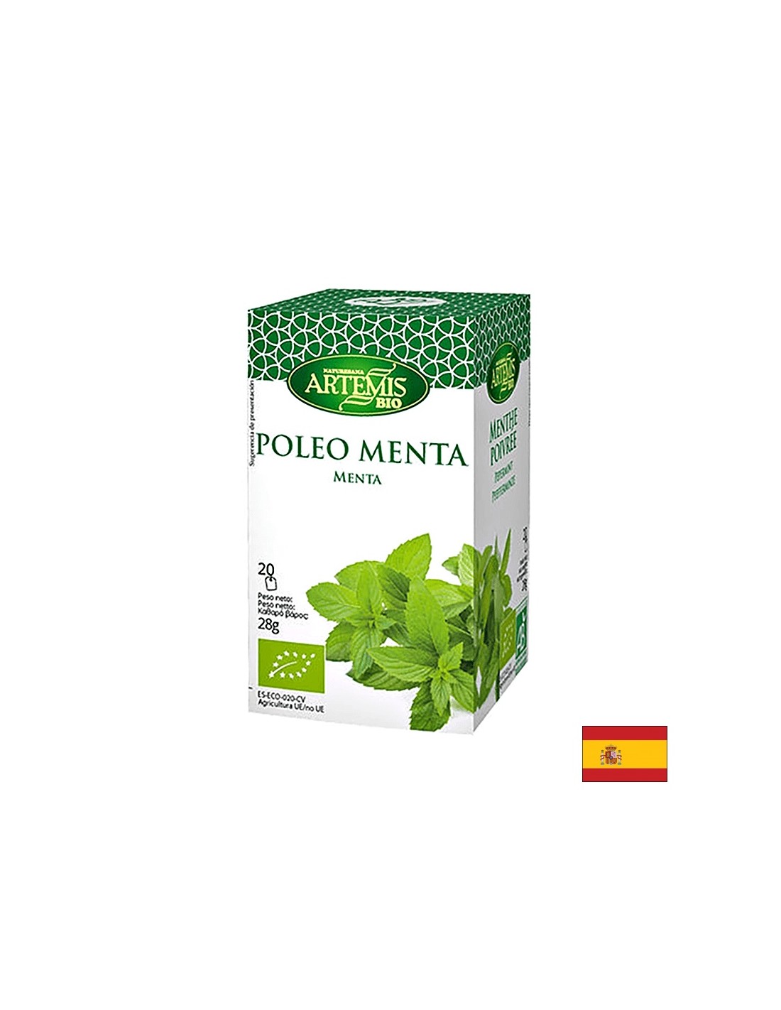 Bio Royal Mint Tea Bio (Poleo Menta), 20 vreckov na filtra