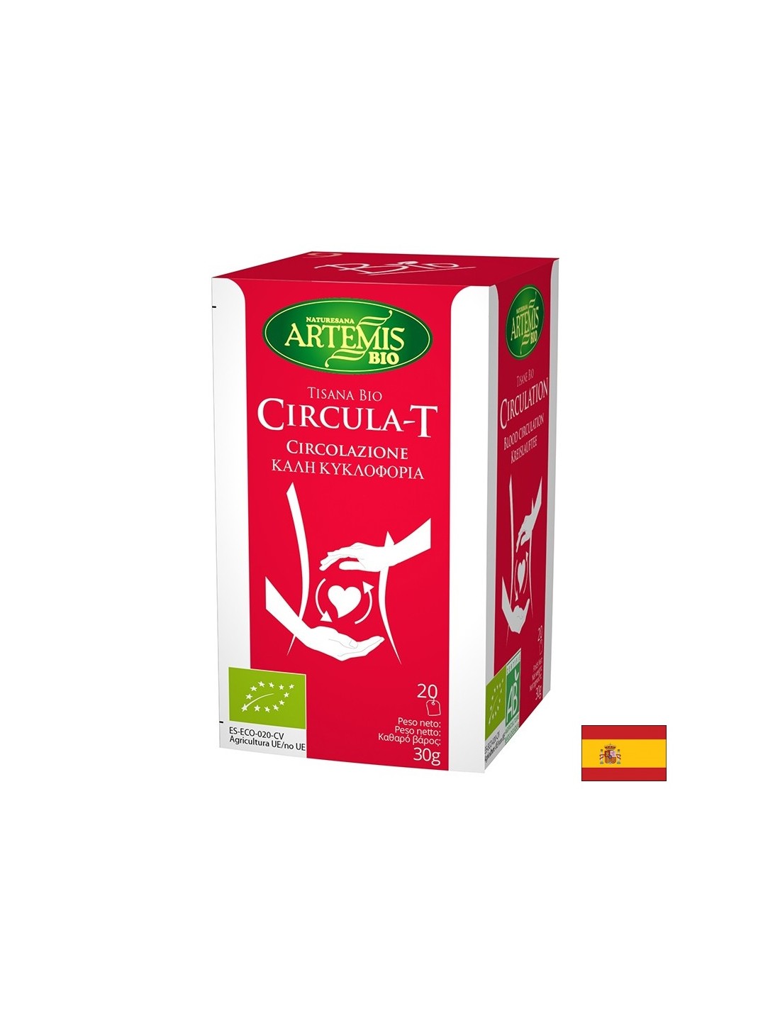 Čaj pre dobrý obeh bio, 20 filtračných vriec x 30 g