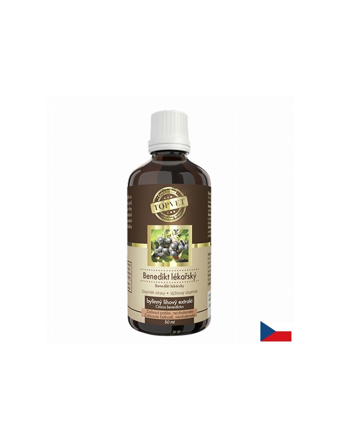 Pečeň a žlč - bodliak na mlieko (benediktínový bodliak), 50 ml tinktúry