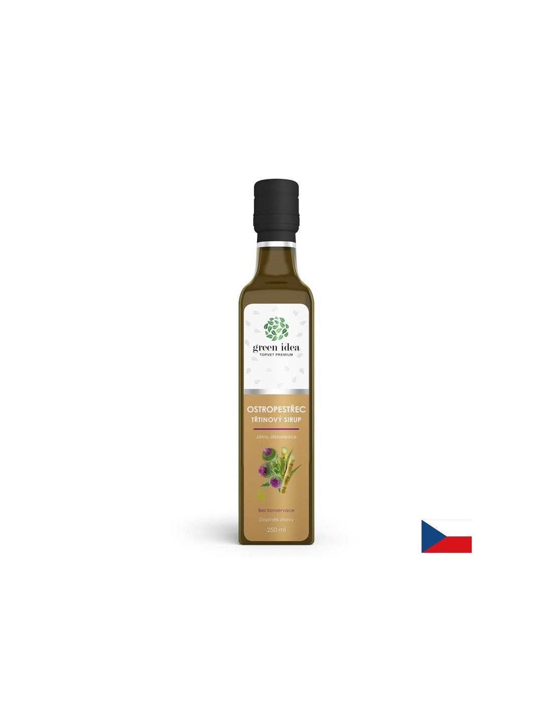 Pečeň a žlč - sirup bodliak mlieka, 250 ml