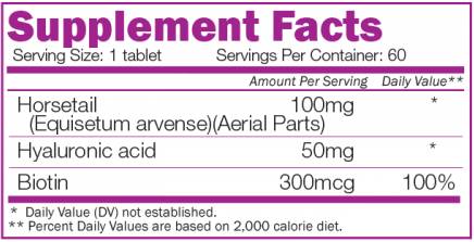 Podpora vlasov - 60 kapsúl