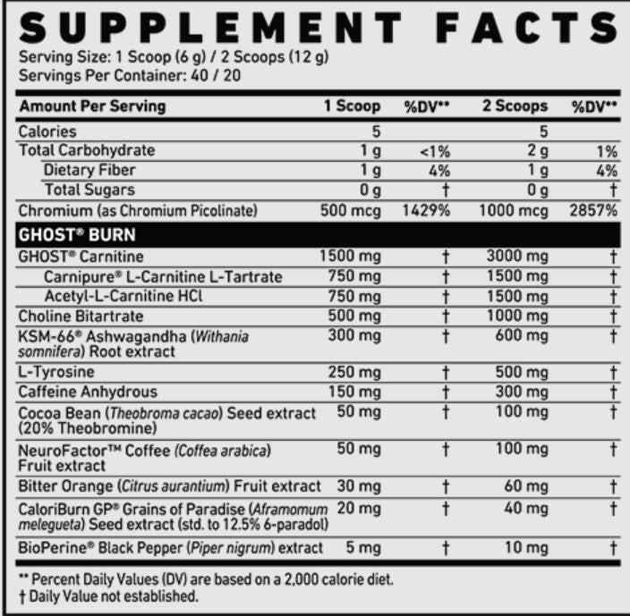 Burn V2 | Termogénny prášok - 290 gramov