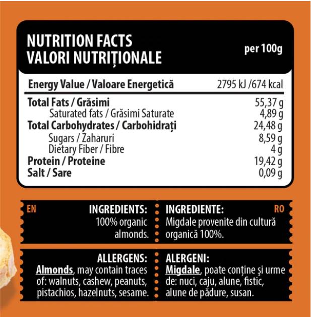 Almond Butter - 250 грама - Feel You