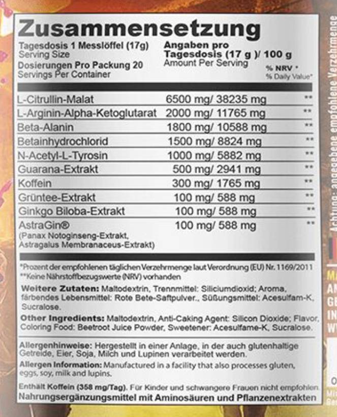 Radical Riot V3 Hardcore PrecoTout - 340 gramov
