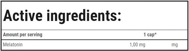 Melatonín 1 mg - 90 kapsúl