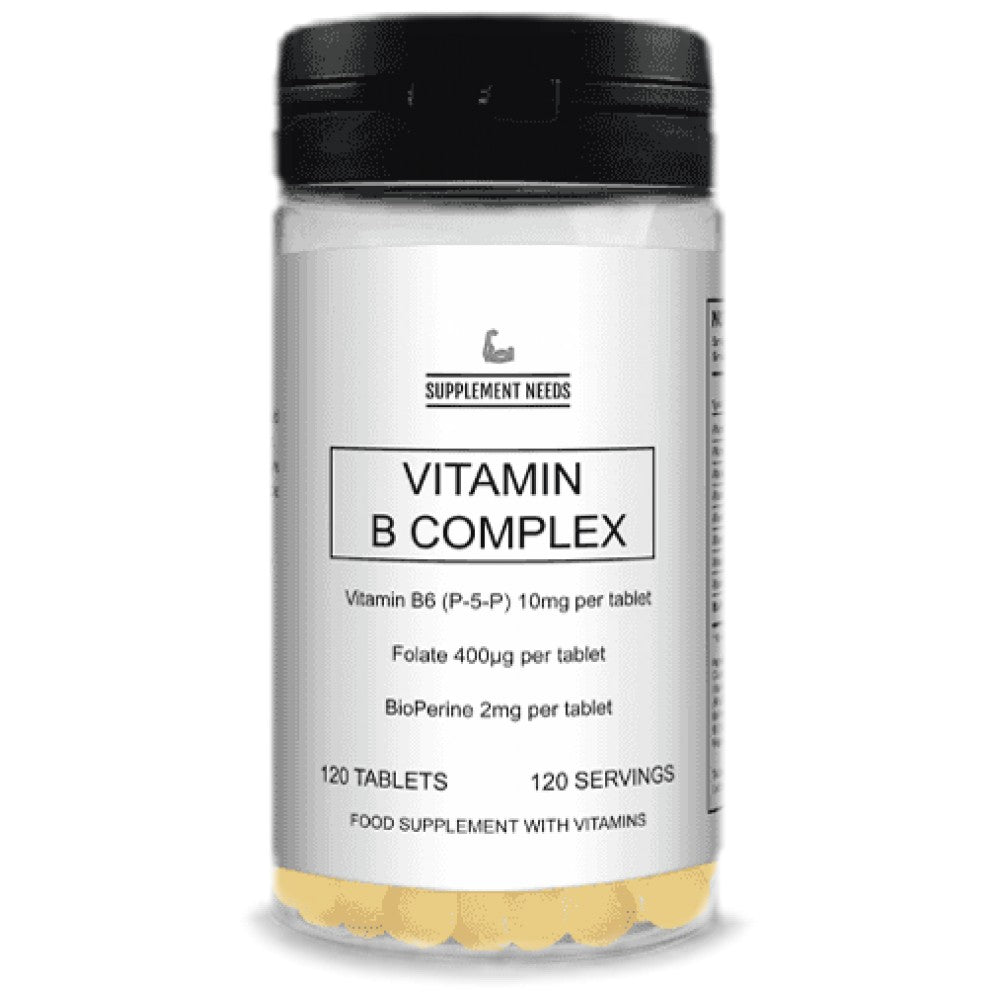 Pokročilý komplex vitamínu B - 120 tabliet