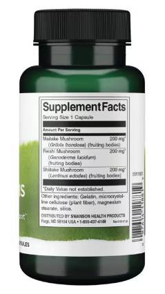 Náladové shrooms | Maitake, Reishi, Shiitake 60 kapsuly