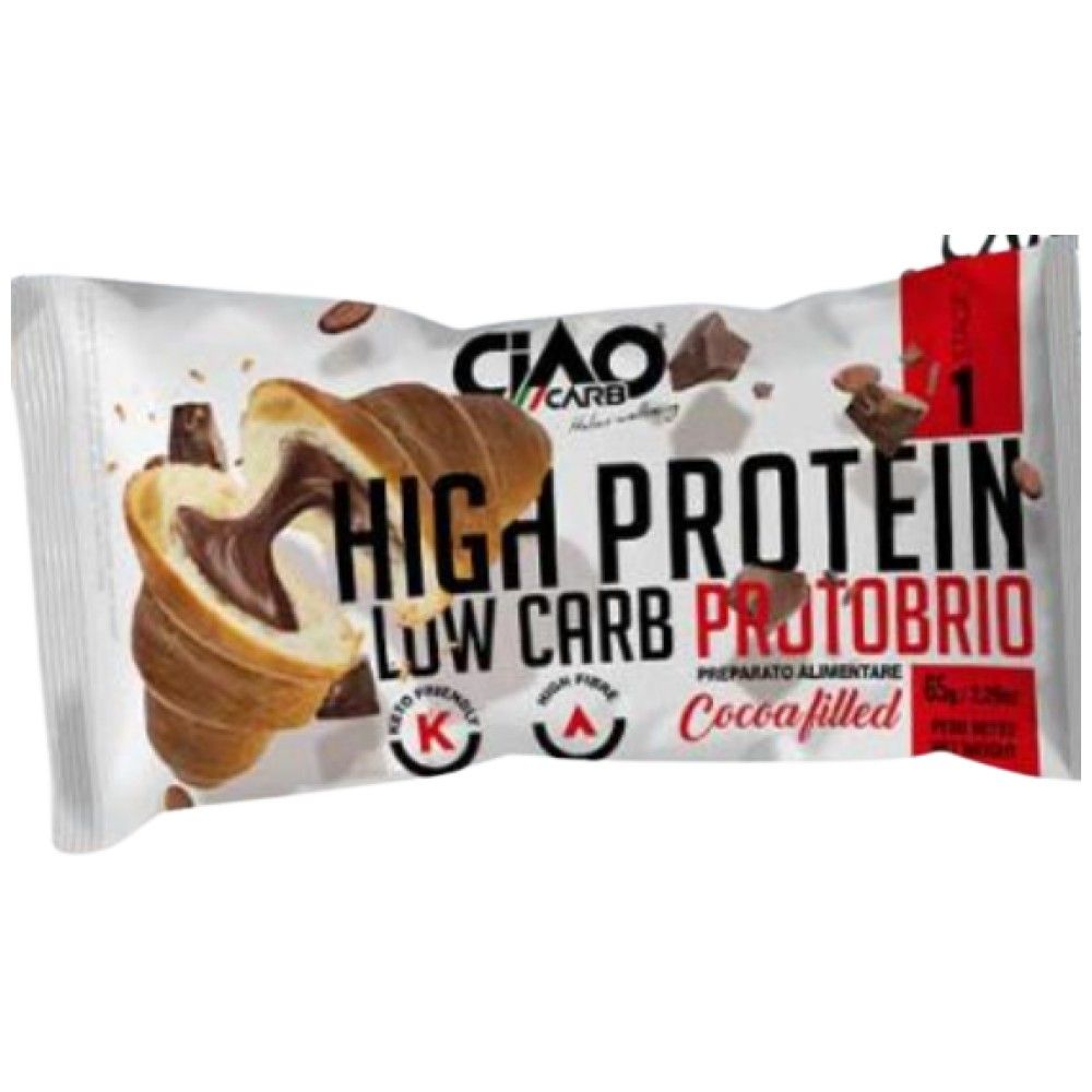 Protobrio Crois<tc>san</tc>t s kakaovým krémom | Fáza 1 - 65 gramov