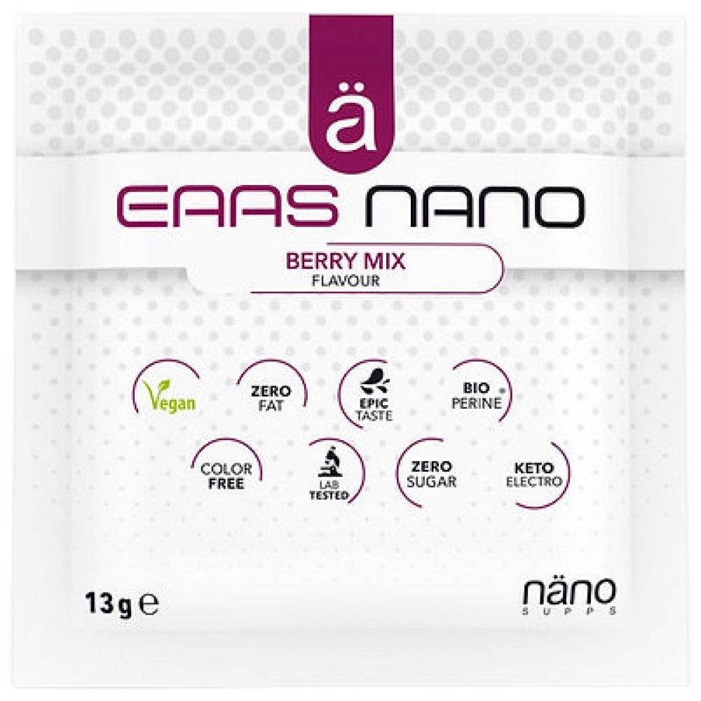 EAA Nano s elektrolytmi a bioperínom - 13 gramov