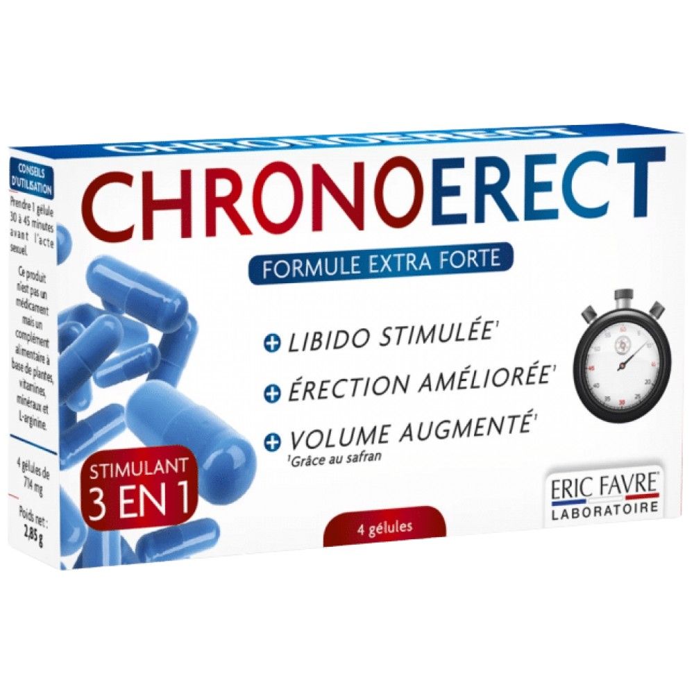 Chronoerect Caps Sexuálny výkon - 4 kapsuly