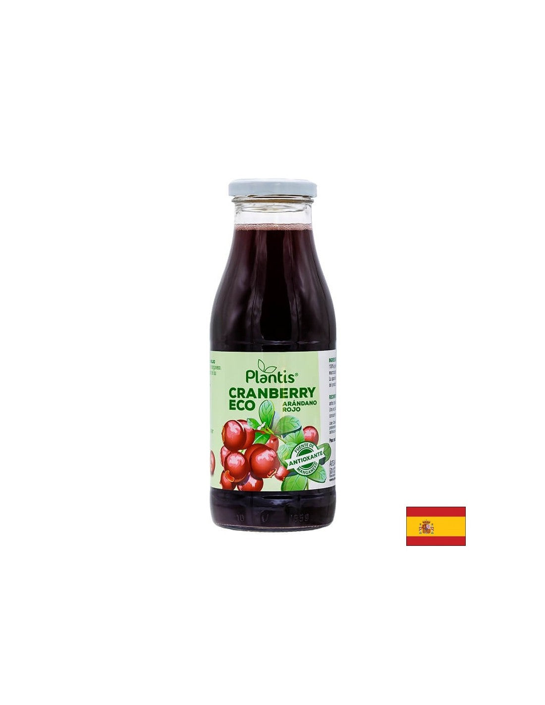 100% organická brusnicová šťava - zdravie moču - Cranberry Eco Plantis®, 500 ml