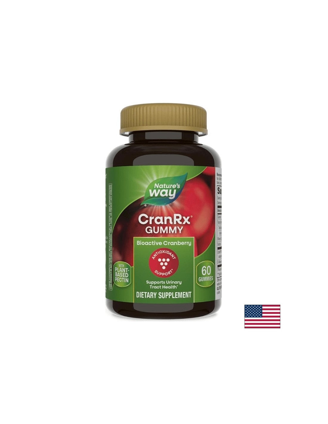 Cranrx Gummies Močové zdravie - 60 žuvacích látok