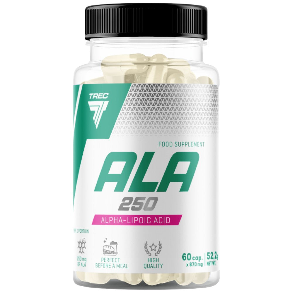 Ala 250 | Kyselina alfa lipoová 250 mg - 60 kapsúl