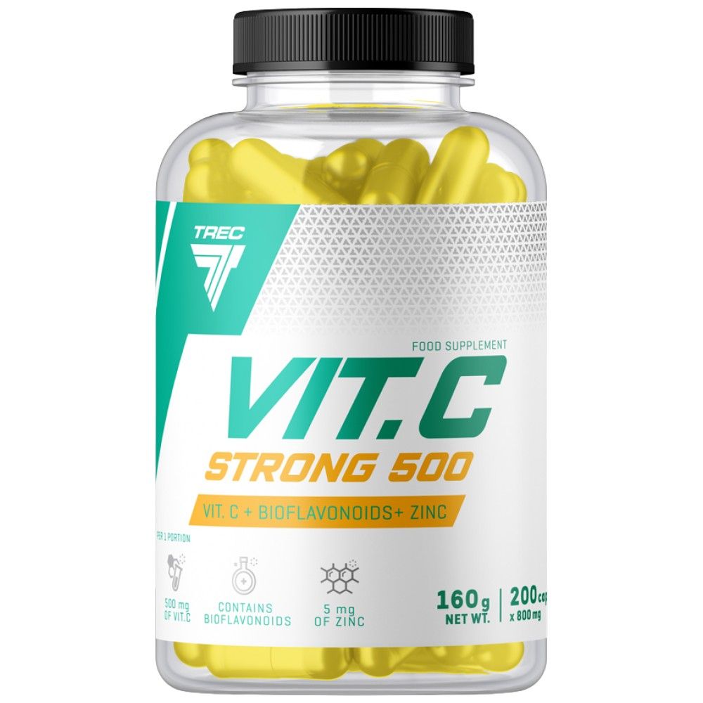 Vit.c Strong 500 | Vitamín C 500 mg - 200 kapsúl