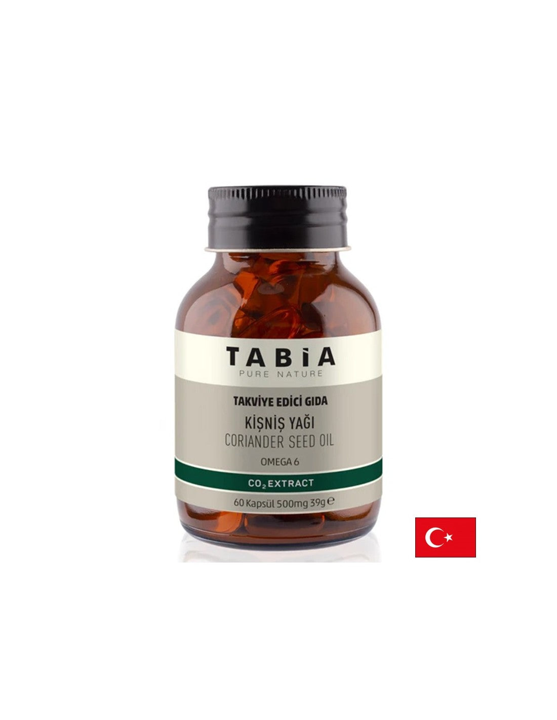 Detox a dobré trávenie - olej z koriandra (zdroj Omega -6), 500 mg x 60 kapsúl softgel