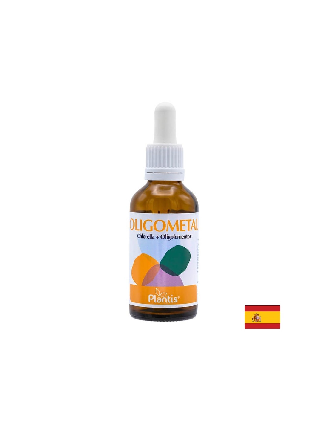 Pečeň a detox - chlorella 20 mg a stopové prvky - chlorella + oligolementos Plantis® - kvapky, 50 ml