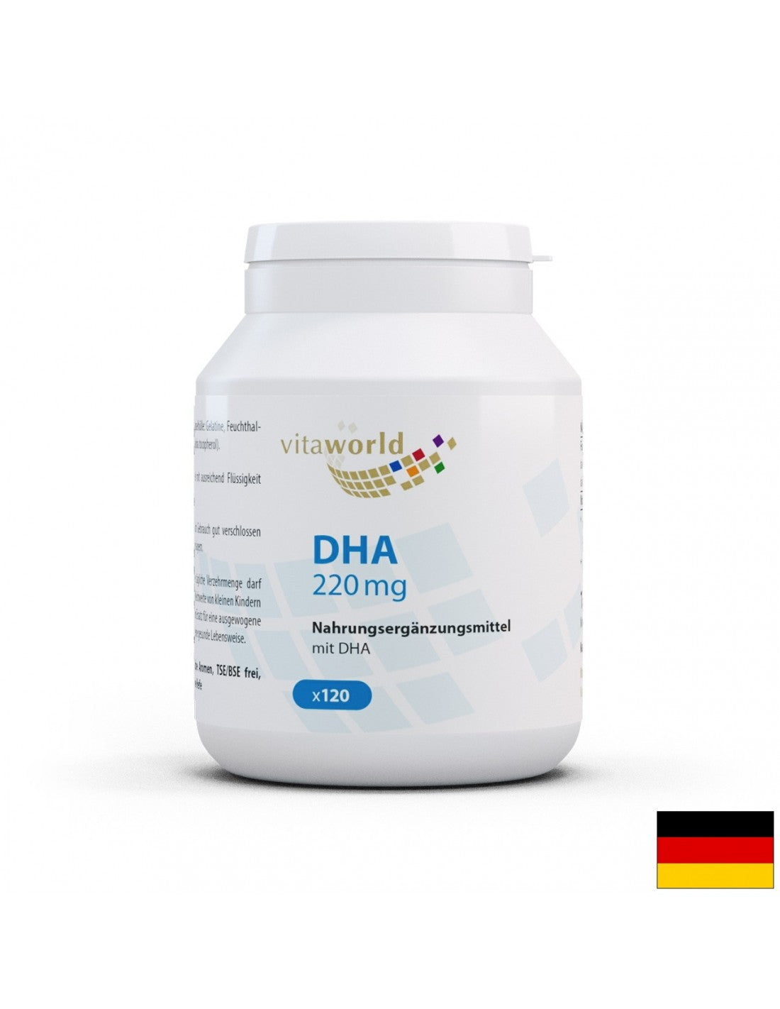 Kyselina DHA / Docosahexaenová 220 mg, 120 kapsúl softgel