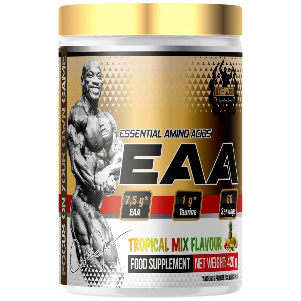 Gold Series | Prášok EAA ~ Essential Aminokyseliny + taurín - 420 gramov