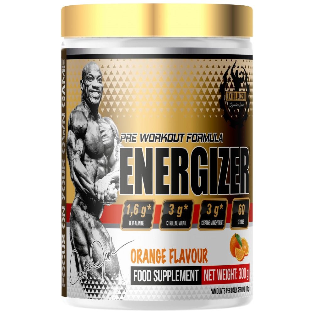 Gold Series | Energizer Pre-Workout Formula - 300 grams - Nutra Best Europe