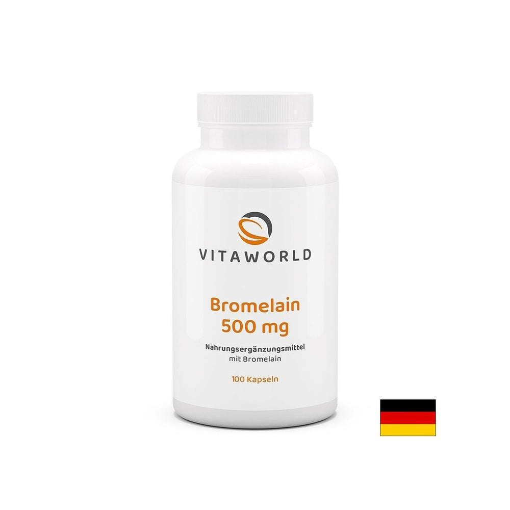 Dobré trávenie - Bromelain (z ananásu), 500 mg x 100 kapsuly