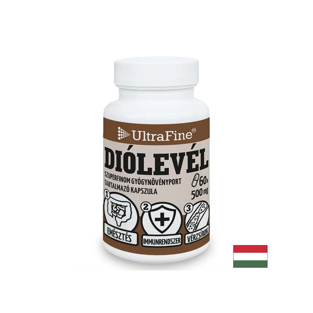 Dobré trávenie a imunita - orech (list), 500 mg x 60 kapsúl