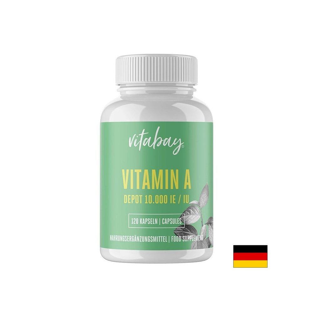 Dobrá vízia a silná imunita - vitamín A, 10 000 kapsúl IU x 120