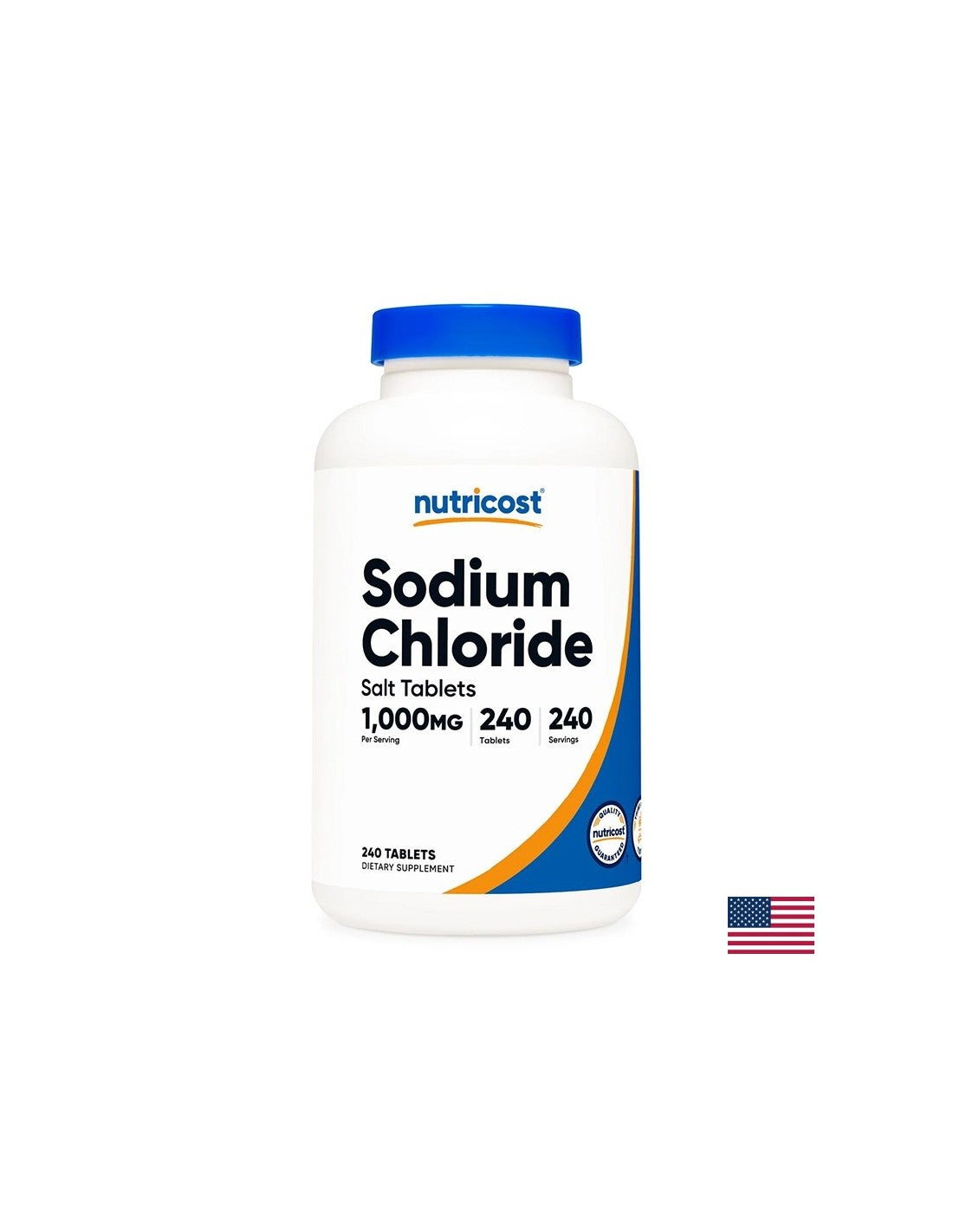 Elektrolytova rovnováha - chlorid sodný, 240 tabliet