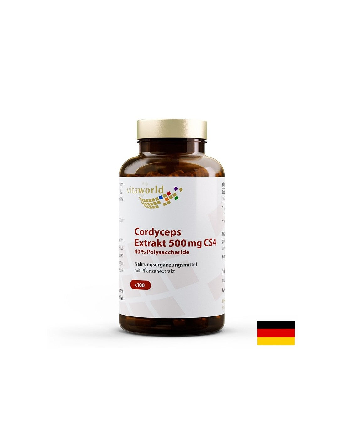 Energia a imunita - extrakt Cordyceps, 100 kapsúl