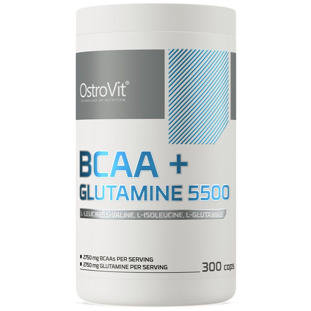 BCAA + glutamín 5500 mg - 150 kapsúl