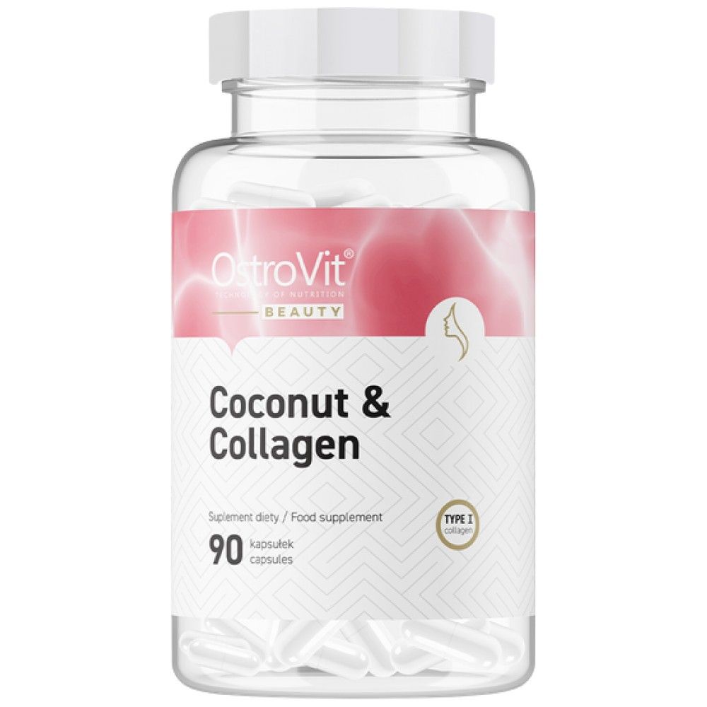 Coconut & Collagen | Morský kolagén s MCT - 90 kapsúl
