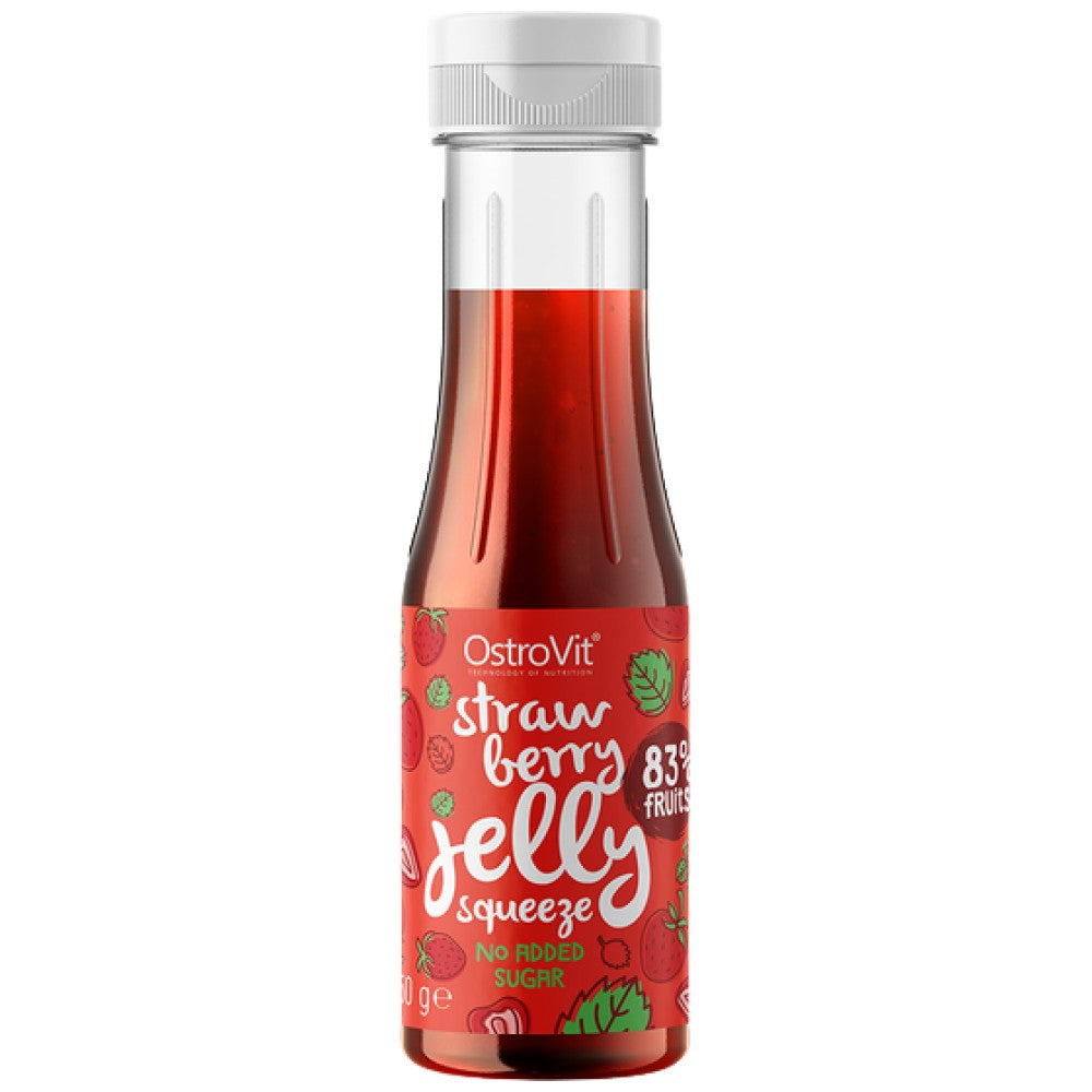Strawberry 83% želé sliečok | Žiadny pridaný cukor 350 ml
