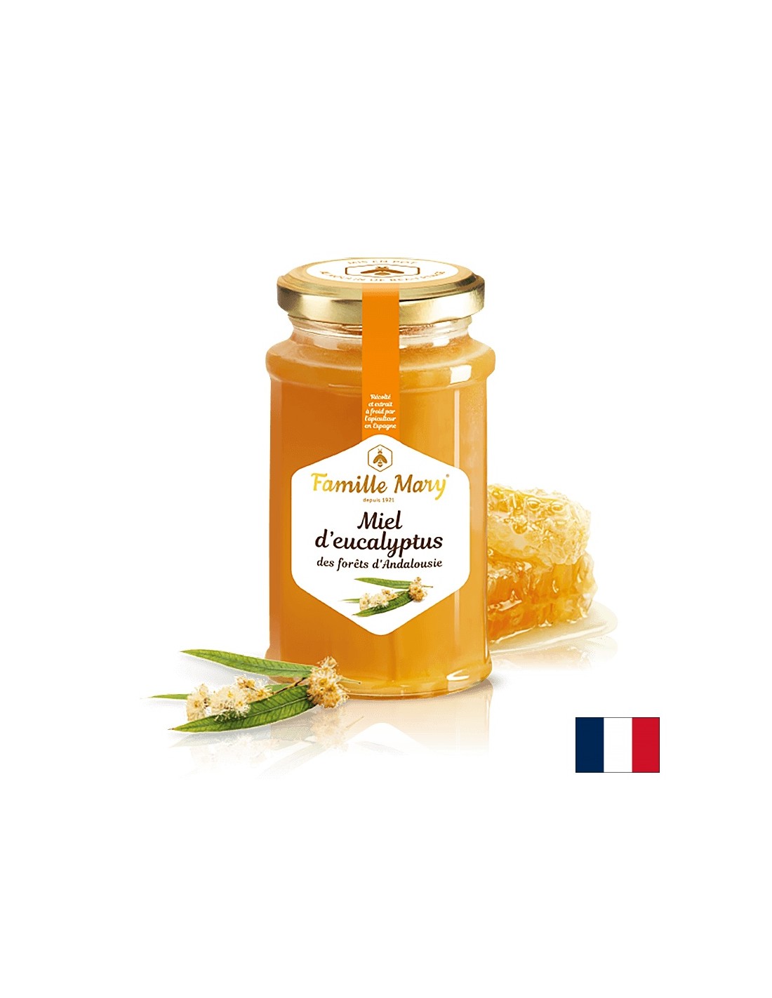 Miel D 'Eucalyptus / med z kvetov eukalyptu, 360 g Famille Mary