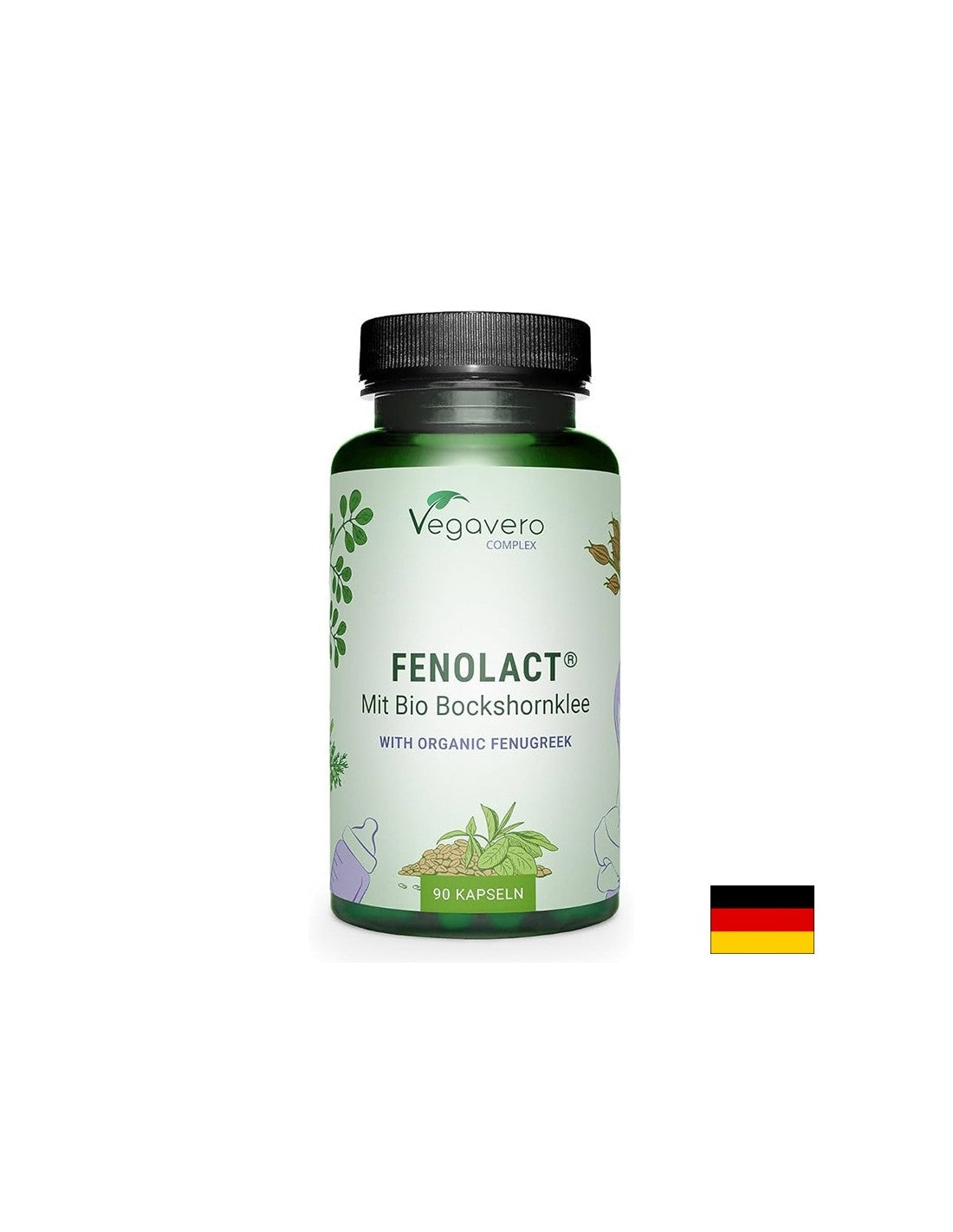 Fenolact® - подкрепа на на ърменето и и лактацията, 90 капсули