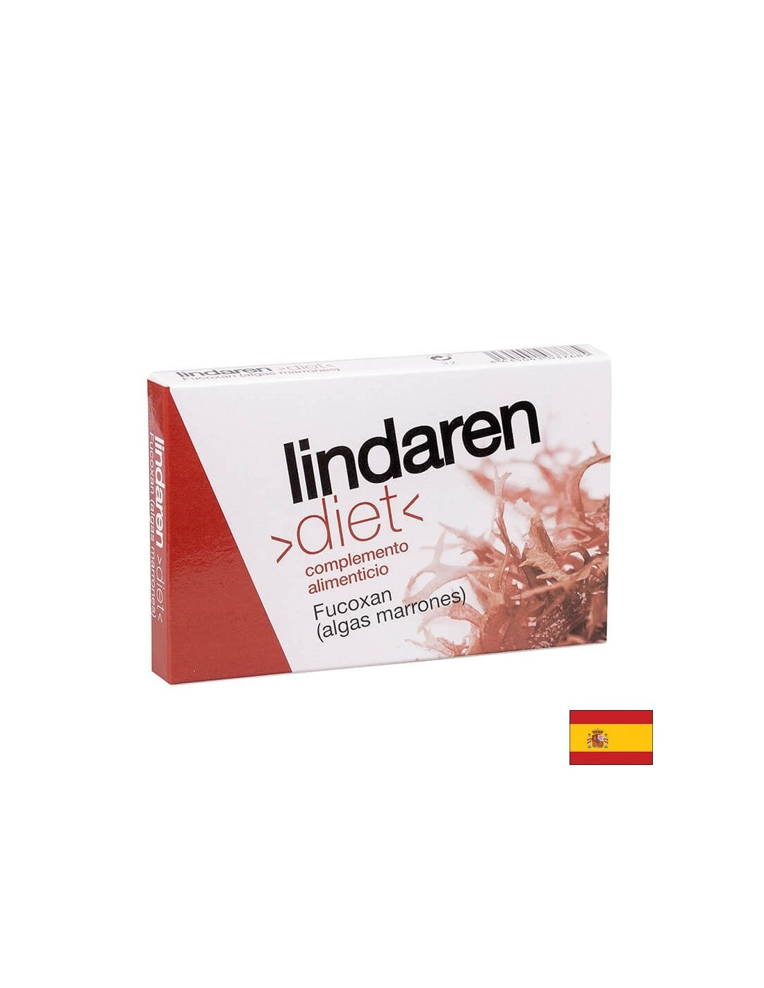 Fucus (hnedé morské riasy) - pre chudnutie - fukoxan (Algas Marrones) Lindaren, 30 kapsúl