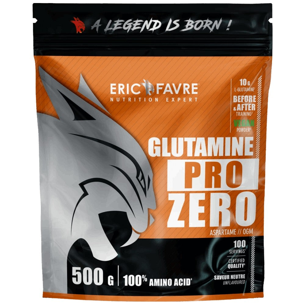 Glutamín Pro Zero 100% čistý - 500 gramov