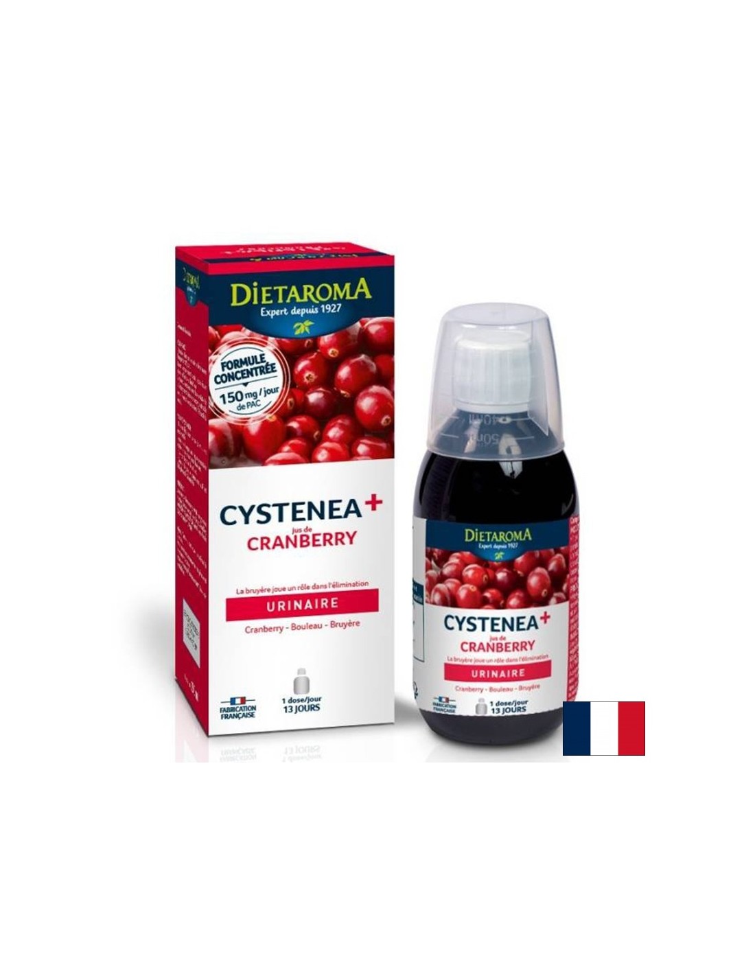Starostlivosť o močové trakty (Cranberry, White Birch and Heather) Cysténéa +, 200 ml